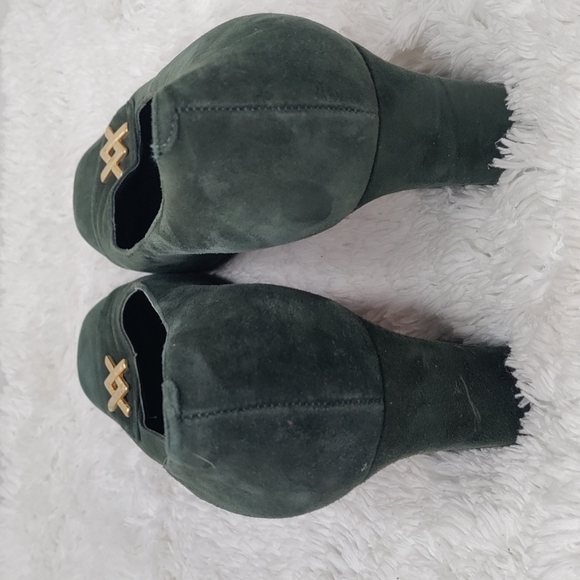 Vintage Y2K Amalfi suede preppy Heel sz 9.5 - Picture 4 of 7